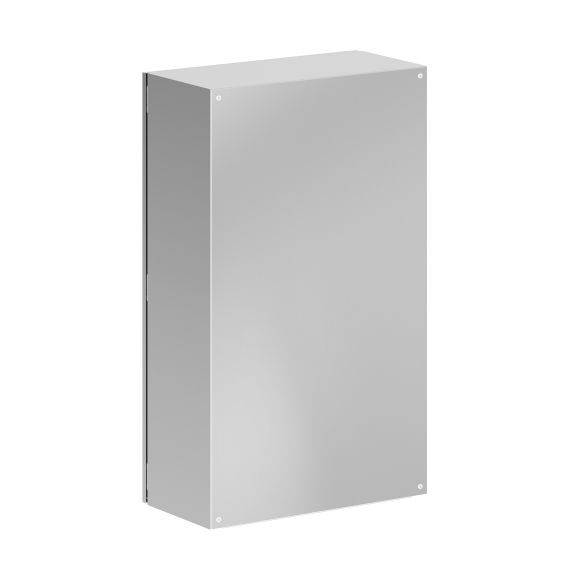 Корпус навесной STH с М/П из нержавеющей cтали AISI316 ВxШxГ 1000x600x300 мм, с фланцем, IP66