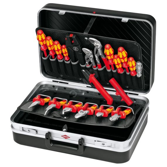 Чемодан с инструментами по электрике Vision24 ElecTro 20 предметов Knipex KN-002120