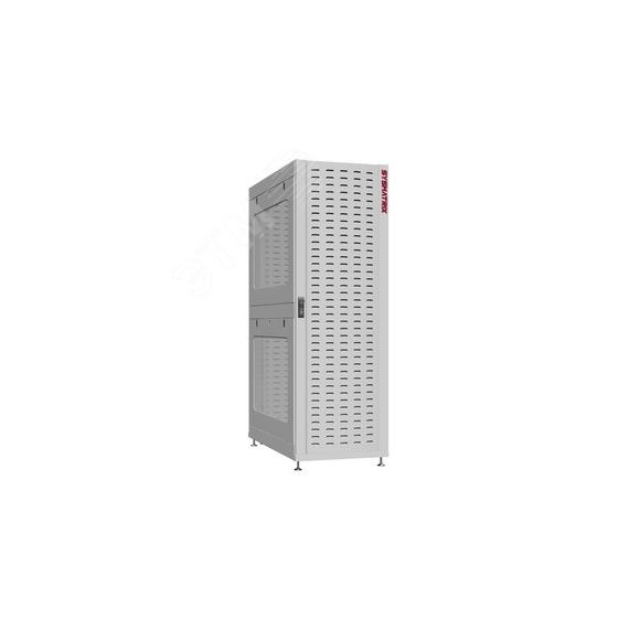 Шкаф серверный 48U 800х1200 передняя дверь: протект IP41. задняя дверь: протект IP41. боковые панели: перфорированные. цвет: серый RAL7035  SYSMATRIX NS 8248.7662