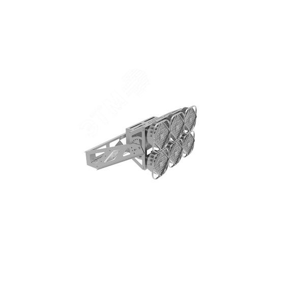 Прожектор светодиодный AirQub Sport TV 420Вт 5700К 30 град. DALI Вартон V1-P0-702X3-04D02-6542057
