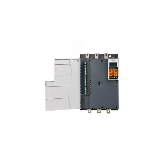 Устройство плавного пуска SNI-115/145-06 +SNI-DP-B(PROFIBUS) 115кВт 145А 3ф 594-759В, IP00, контактор встроен, панель LCD IP55 выносная русскоязычная Instart SNI-115/145-06 +SNI-DP-B