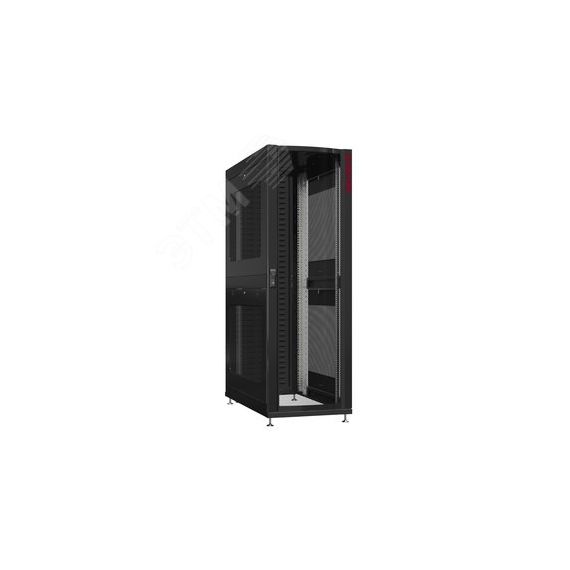Шкаф серверный 48U 800х1070 передняя дверь: одностворчатая перфорированная IP20. задняя дверь: протект IP41. боковые панели: перфорированные. цвет: че SYSMATRIX NS 8148.9362