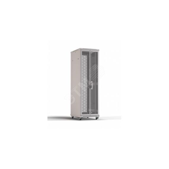Шкаф напольный 19-дюймовый 42U 2055x800х1000 мм (ВхШхГ) Hyperline TTR-4281-DD-RAL7035