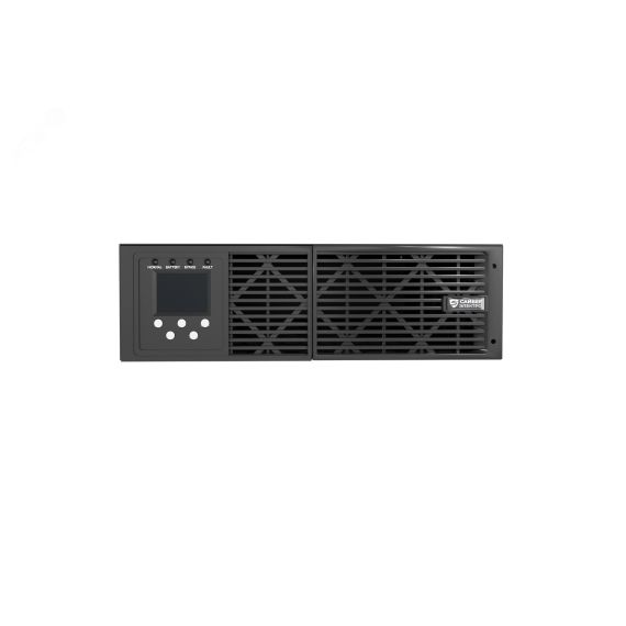 Источник бесперебойного питания , Online, Rack/Tower 6000ВА/5400Вт. USB/RS-232/SNMP Slot/EPO/Клеммная колодка (1), 3U, без АКБ Сайбер Электро ЭКСПЕРТ ПЛЮС-6000Р