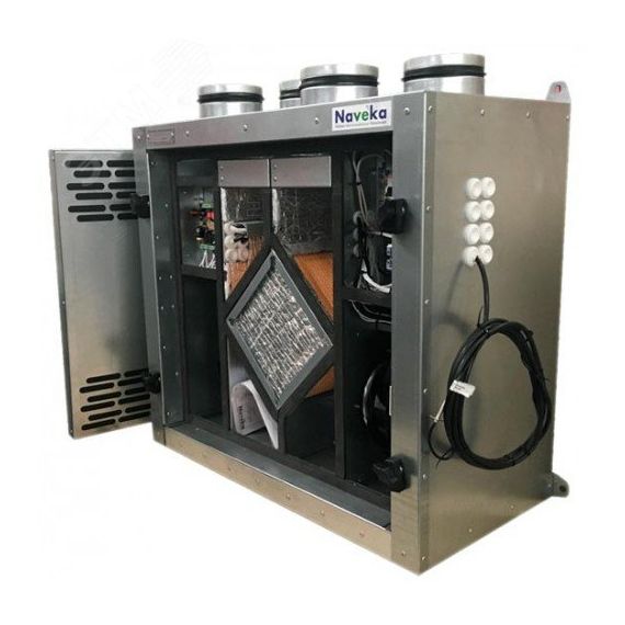 Установка вентиляционная приточно-вытяжная Node5- 125(50m)/RP-M,VEC(Bs190),E0.8 Naveka УН-00009847