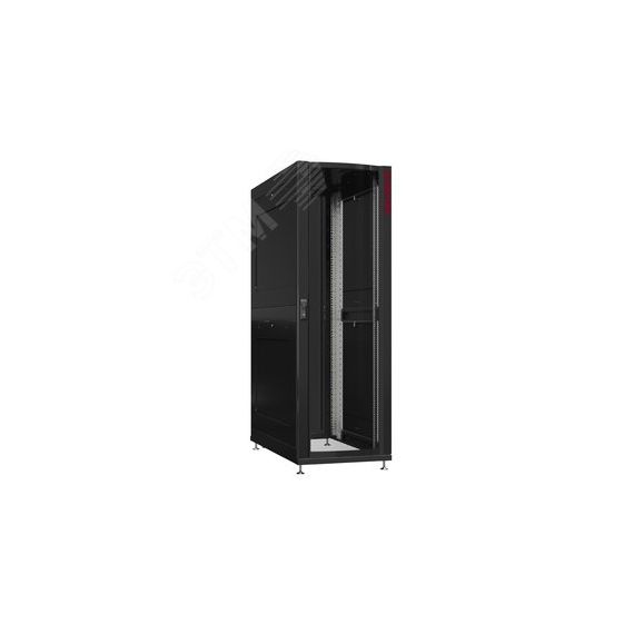 Шкаф серверный 48U 800х1070 передняя дверь: одностворчатая перфорированная IP20. задняя дверь: одностворчатая глухой металл IP51. боковые панели: глух SYSMATRIX NS 8148.9321