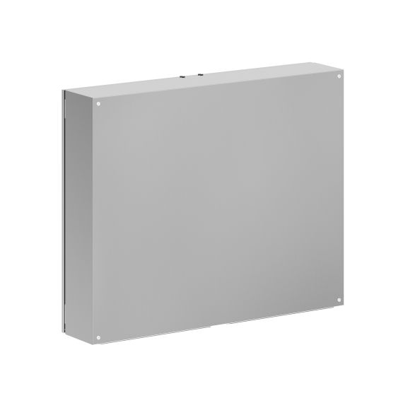 Корпус навесной STH с М/П двухдверный из нержавеющей cтали AISI304 ВxШxГ 800x1000x200 мм, с фланцем, IP55