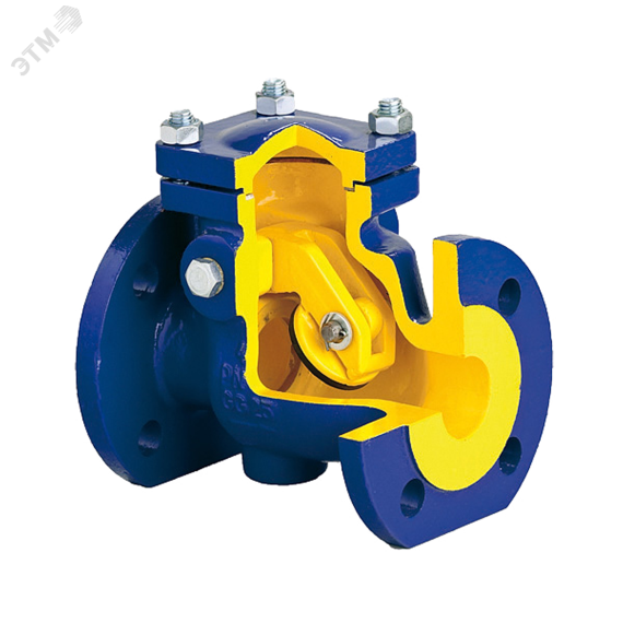 Обратный клапан V302-200 DN 200 PN 16 Тмакс.град 300 ф/ф чугун/нерж (Zetkama) ADL HR01C5802