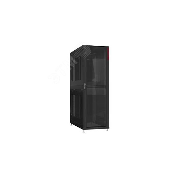 Шкаф серверный 42U 800х1070 передняя дверь: стекло IP41. задняя дверь: двустворчатая глухой металл IP51. боковые панели: перфорированные. цвет: черный SYSMATRIX NS 8142.9152
