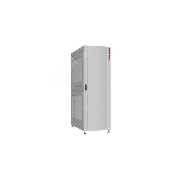 Шкаф серверный 48U 800х1070 передняя дверь: одностворчатая глухой металл IP51. задняя дверь: одностворчатая глухой металл IP51. боковые панели: перфор SYSMATRIX NS 8148.7222