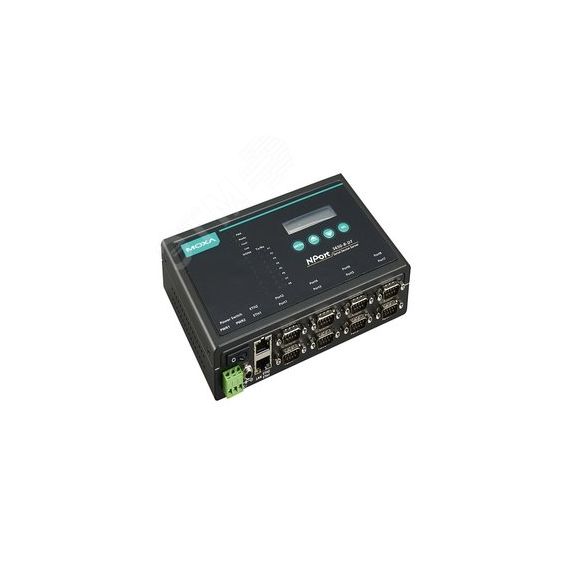 Преобразователь 8-портовый RS-232/422/485 в Ethernet в настольном исполнении MOXA NPort 5650-8-DT