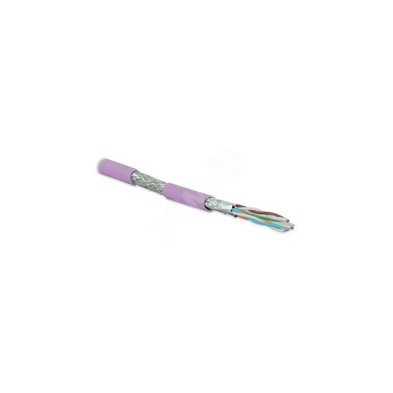 Кабель SFTP4-C6A-S23-IN-LSZH-PK-500 (500 м) витая пара экраниров.(S/FTP)кат.6a Hyperline 445103