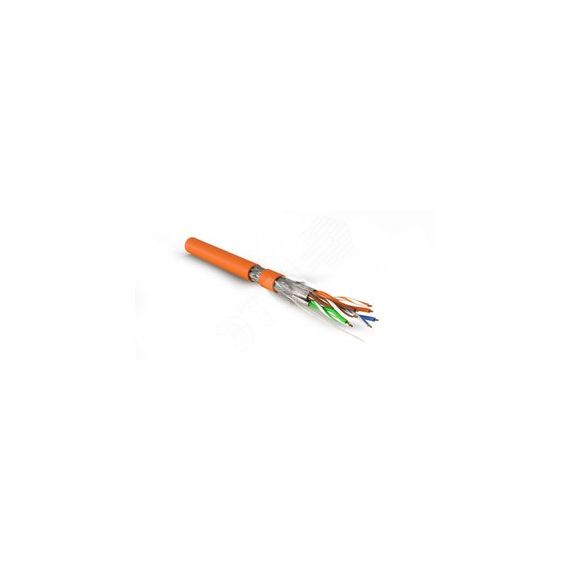 Кабель SFTP4-C7A-S23-IN-LSZH-OR-500 (500 м) витая пара экраниров. S/FTPкат.7A Hyperline 445129