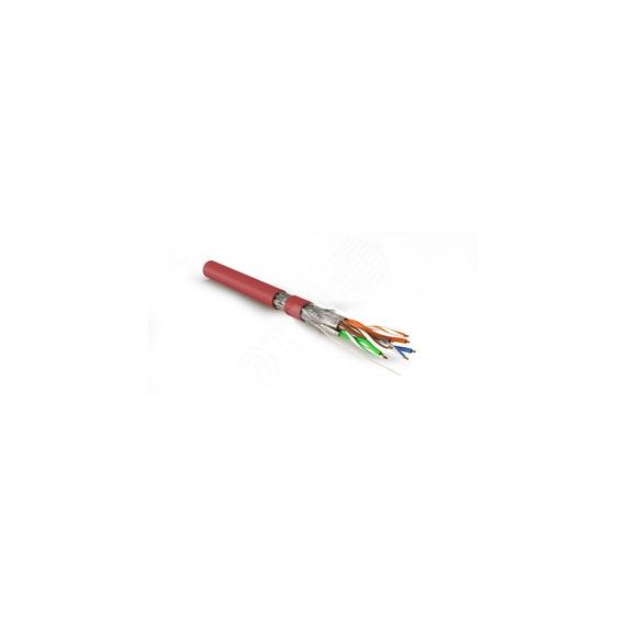 Кабель SFTP4-C7A-S23-IN-LSZH-RD-500 (500 м) витая пара экраниров. S/FTPкат.7A Hyperline 445130