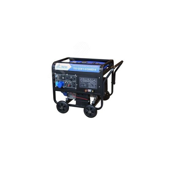 Генератор бензиновый сварочный инверторный TSS GGW 5.0/200ED-R ТСС 022957