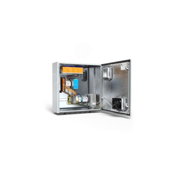 Узел коммутационный 8хPoE, AC/DC 230/48-55В, 480Вт, IP66, 600х600х210 мм Тахион-климат 58029
