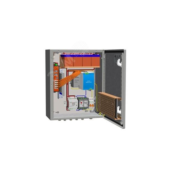 Узел коммутационный 8хPoE, 2хSFP, 300 Вт, АС 230В, 50 Гц IP66, 400х500х210 мм Тахион-климат 58026