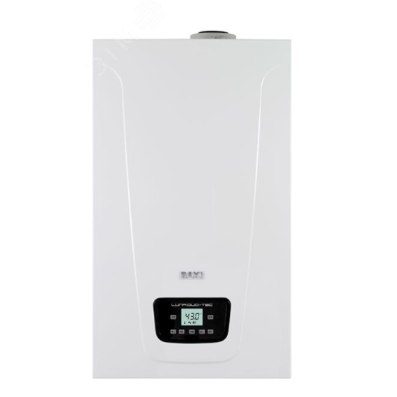 Котел газовый LUNA DUO-TEC E 24 настенный 24 кВт конденсационный двухконтурный с закрытой камерой сгорания BAXI A7720025