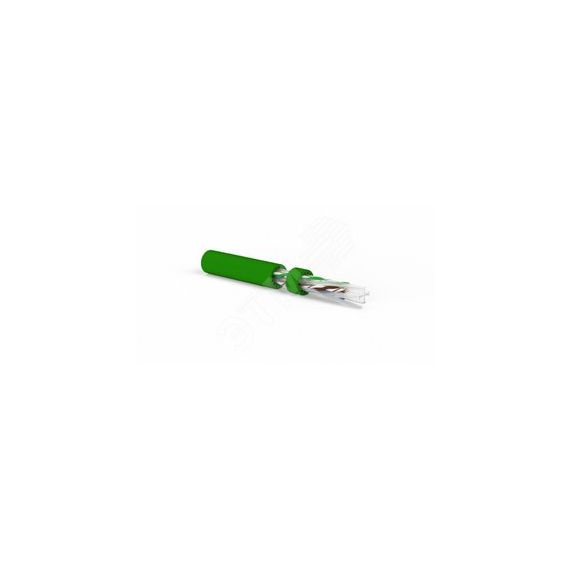 Кабель UUTP4-C6A-S23-IN-LSZH-GN-500 (500 м) витая пара неэкран.кат.6a (10GBE) Hyperline 444594