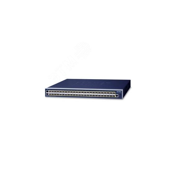 Коммутатор управляемый L3 46 портов 100/1000 Мб/с, 4хSFP 1000 Мб/с, 1хRJ45 PLANET GS-6320-46S2C4XR