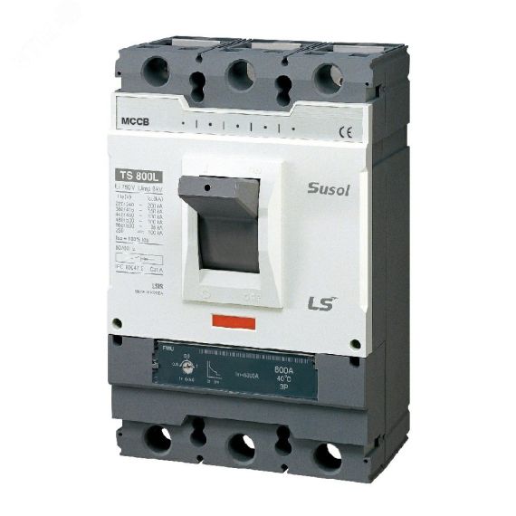Автоматический выключатель TS800H (100kA) FMU 800A 3P3T LSIS Co 0111001000
