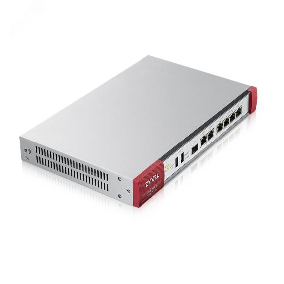 Экран межсетевой и Wi-Fi контроллер Rack. 3xWAN GE (2xRJ-45. 1xSFP)4xLAN/DMZ GE Zyxel USGFLEX200-EUCI01F