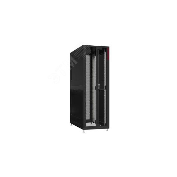 Шкаф серверный 24U 800х1070 передняя дверь: двустворчатая перфорированная IP20. задняя дверь: двустворчатая перфорированная IP20. боковые панели: глух SYSMATRIX NS 8124.9441