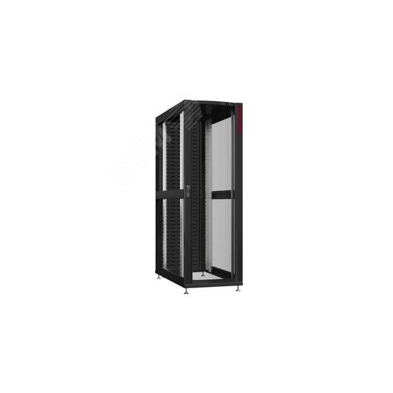 Шкаф серверный 42U 800х1200 передняя дверь: одностворчатая перфорированная IP20. задняя дверь: протект IP41. боковые панели: без. цвет: черный RAL9005 SYSMATRIX NS 8242.9360