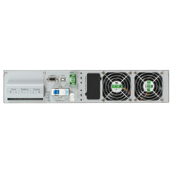 ITK ELECTRA OR ИБП однофазный онлайн 6кВА/6кВт 2U LCD дисплей 192-240VDC клеммная колодка без АКБ с регулируемым зарядным устройством USB EPO RS232 SNMP слот Rack/Tower