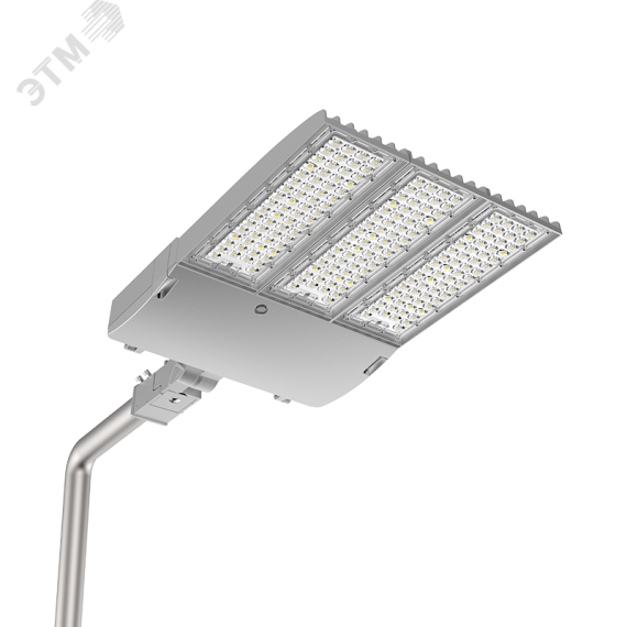 Светильник светодиодный ДКУ-400Вт IP65 56000Лм 5000К Uragan Road Вартон V1-S1-H0704-40L32-6540050