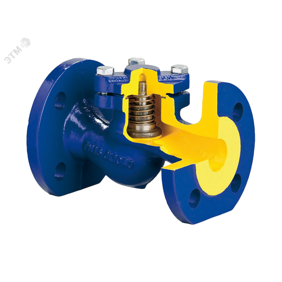 Обратный клапан V287-200 DN 200 PN 16 Тмакс.град 300 ф/ф чугун/нерж (Zetkama) ADL HR01B953