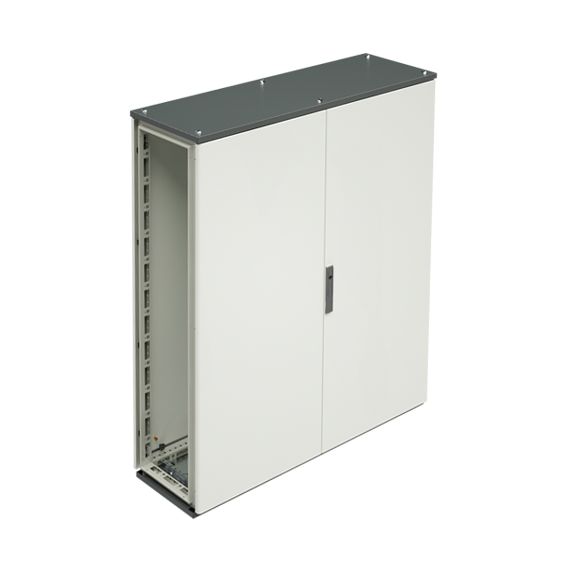 Шкаф напольный CQE собранный с дверью и задней панелью ВхШхГ 1800x1000x400 мм RAM block
