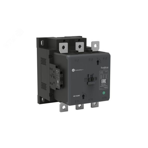 КОНТАКТОР MC1G 3P 330A 2НО+2НЗ AC/DC 100-250V 50/60ГЦ SE (Systeme) MC1G330KUE