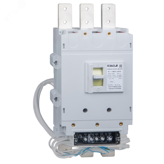 Выключатель автоматический ВА55-41-331810-400А-690AC-НР230AC/220DC-УХЛ3 КЭАЗ 235995