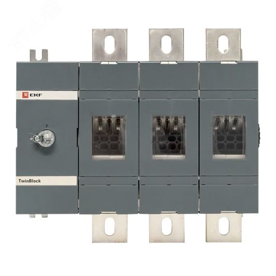 Рубильник 1600A 3P без рукоятки управления        TwinBlock EKF tb-s-1600-3p