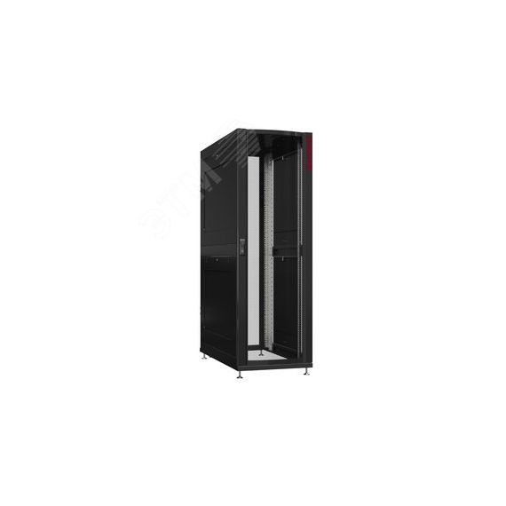 Шкаф серверный 24U 800х1200 передняя дверь: одностворчатая перфорированная IP20. задняя дверь: без. боковые панели: глухой металл. цвет: черный RAL900 SYSMATRIX NS 8224.9301