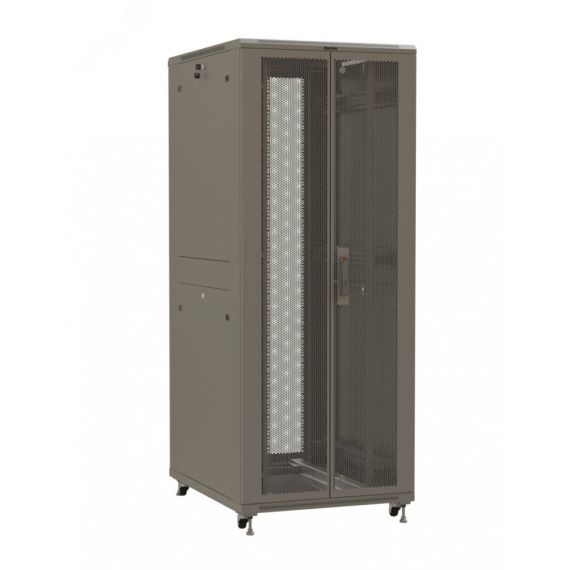Шкаф напольный 19-дюймовый 32U 1610x600х800мм (ВхШхГ) Hyperline TTR-3268-DD-RAL7035