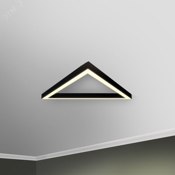 Светильник светодиодный RVE-LBX-HOLE-TRIO-500-N (Треугольник с отв. 500х433х100мм S80мм 30Вт Накладной 4000К Белый) RVElektro RVE00001573