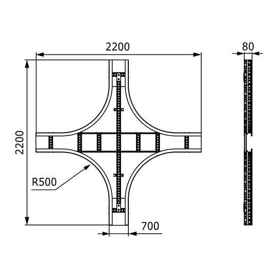 Чертеж USX687HDZ