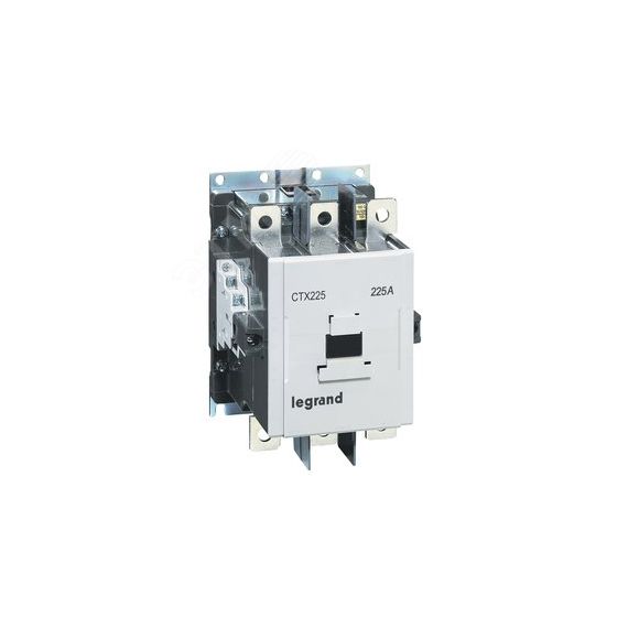 Контактор CTX3 225 3P 225A (AC-3) 2но2нз ~/=24В LEGRAND 416290
