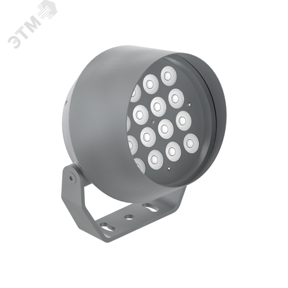 Светильник светодиодный ДПУ-60Вт IP66 5400Лм 4000К Frieze серый линзы 30 град. Вартон V1-G1-71443-04L02-6606040