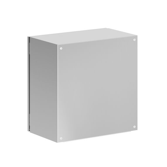 Корпус навесной STH с М/П из нержавеющей cтали AISI316 ВxШxГ 500x500x300 мм, с фланцем, IP66