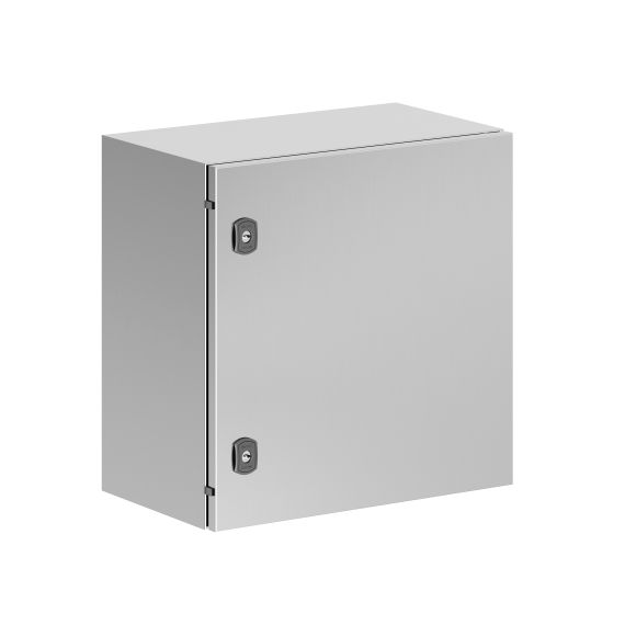 Корпус навесной STH с М/П из нержавеющей cтали AISI316 ВxШxГ 500x500x300 мм, с фланцем, IP66