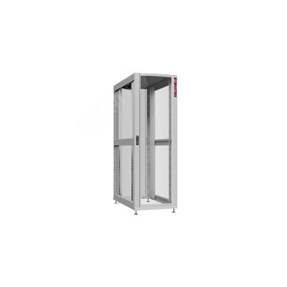 Шкаф серверный 24U 800х1200 передняя дверь: одностворчатая перфорированная IP20. задняя дверь: одностворчатая глухой металл IP51. боковые панели: без. SYSMATRIX NS 8224.7320