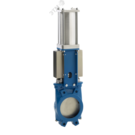 Затвор шиберный (нож) EB-01-150-D/A-E DN 150 PN 10 м/ф EPDM пневмопривод двойного действия ADL BB01I539522