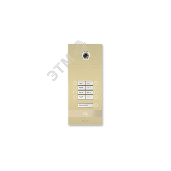 Панель вызывная IP домофона многокнопочная BAS-IP BI-04FB SILVER