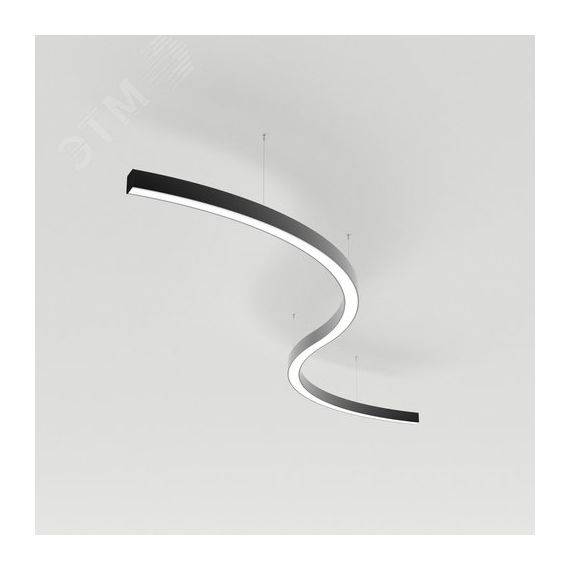 Светильник SP-LINE-HANG ARC-S3535-D1500-124W Day4000 (BLACK, 230V) (металл) Arlight 034057(1)