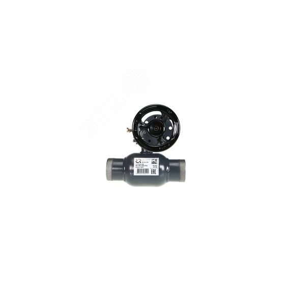 Кран шаровой WW DN65 PN25 WG (приварной, с редуктором, стандартный проход) Ридан 065N0131R
