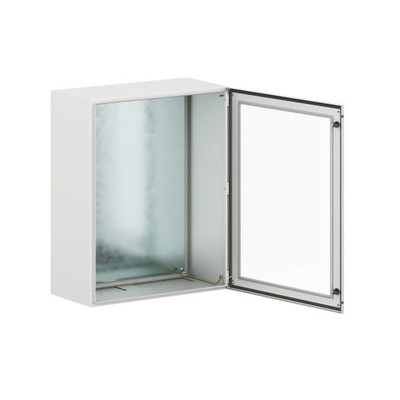 Корпус навесной STE с М/П с прозрачной дверью ВxШxГ 1000x800x400 мм, IP66