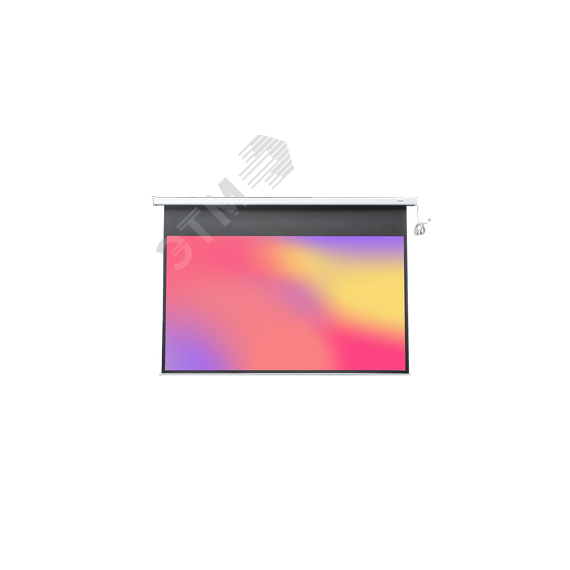 Экран электроприводной 162'' Master Control, 16:9, Matte White FiberGlass Lumien LMC-100135